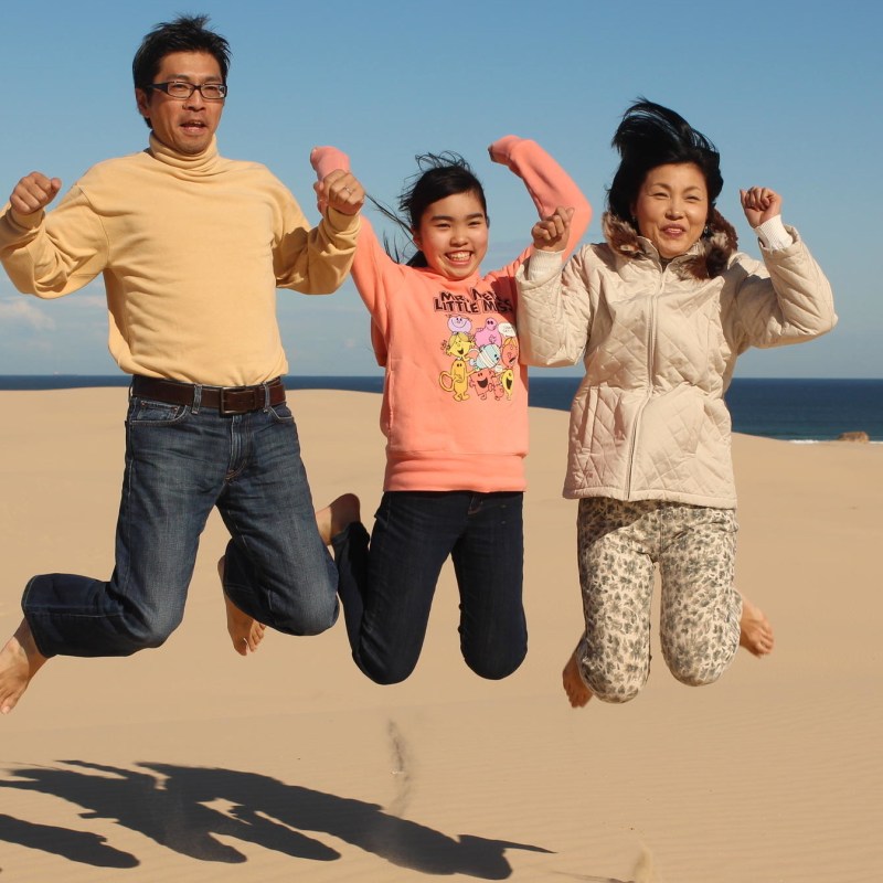 a person standing on a beach